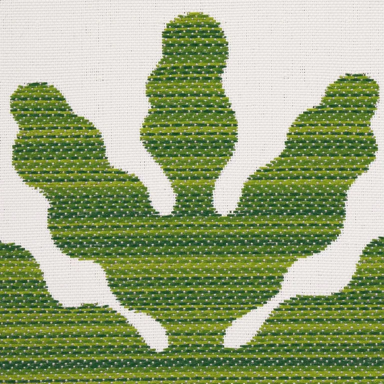 Schumacher 79181 Palma Sola Indoor/Outdoor Green fabric swatch