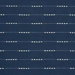 Schumacher 87182 Palmer Indigo fabric swatch