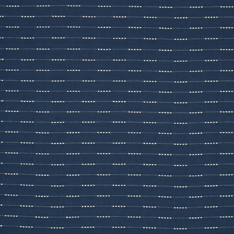 Schumacher 87182 Palmer Indigo fabric swatch