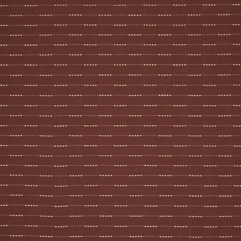 Schumacher 87180 Palmer Sienna fabric swatch