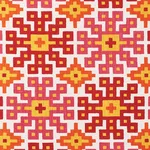 Schumacher 177453 Palmetto Print Tropical fabric swatch