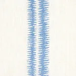 Schumacher 68795 Paloma Embroidery Chambray fabric swatch