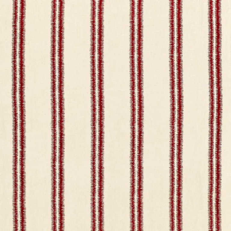 Schumacher 68794 Paloma Embroidery Fez fabric swatch