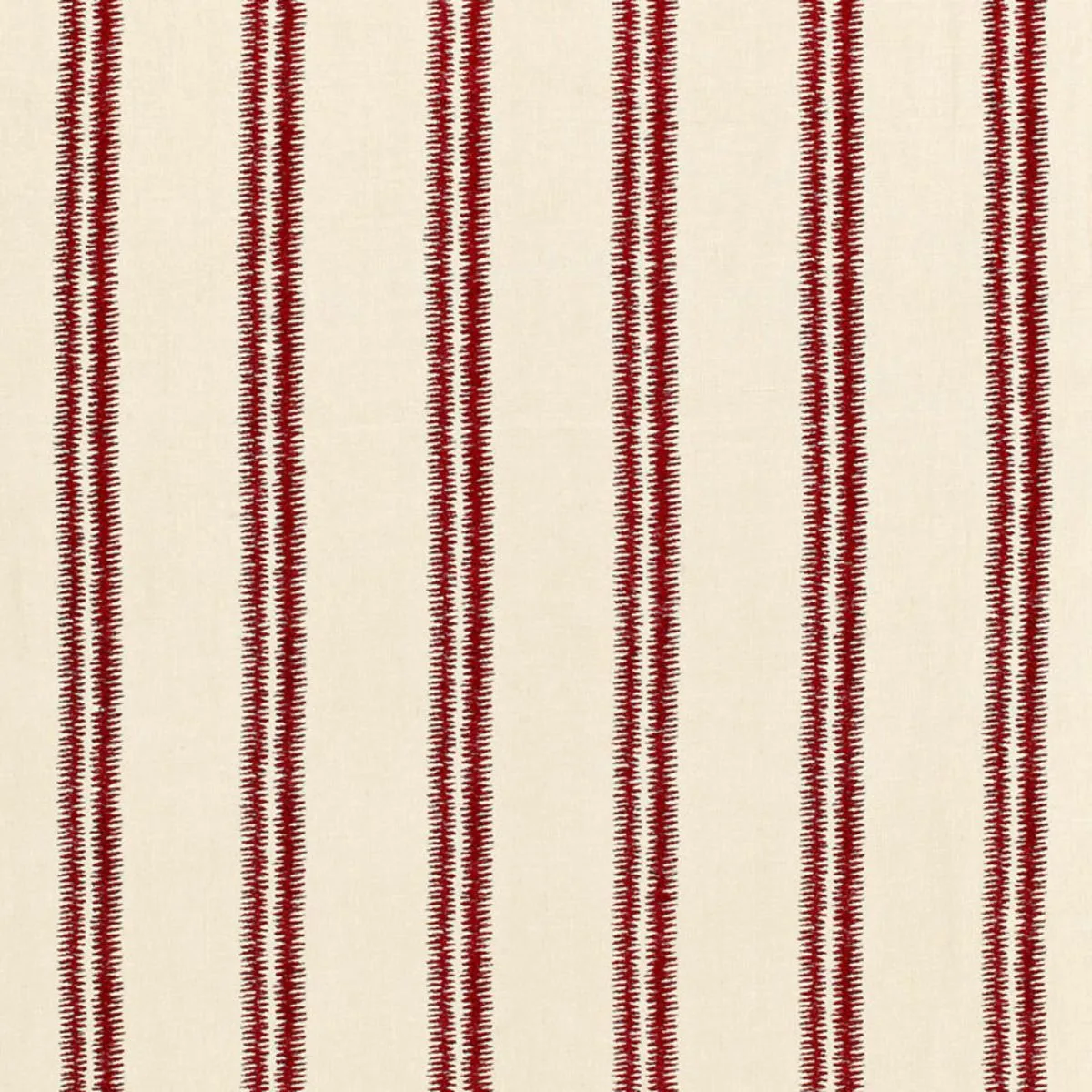 Schumacher 68794 Paloma Embroidery Fez fabric swatch