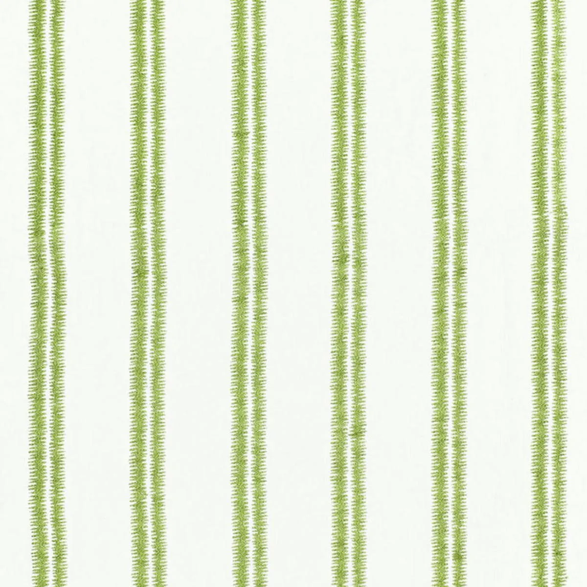 Schumacher 68791 Paloma Embroidery Grass fabric swatch