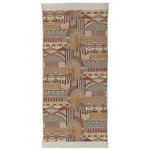 Schumacher 79291 Palomar Hand Woven Brocade Toffee fabric swatch