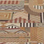 Schumacher 79291 Palomar Hand Woven Brocade Toffee fabric swatch