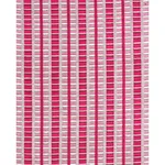 Schumacher 78821 Palopo Hand Woven Stripe Flamingo fabric swatch
