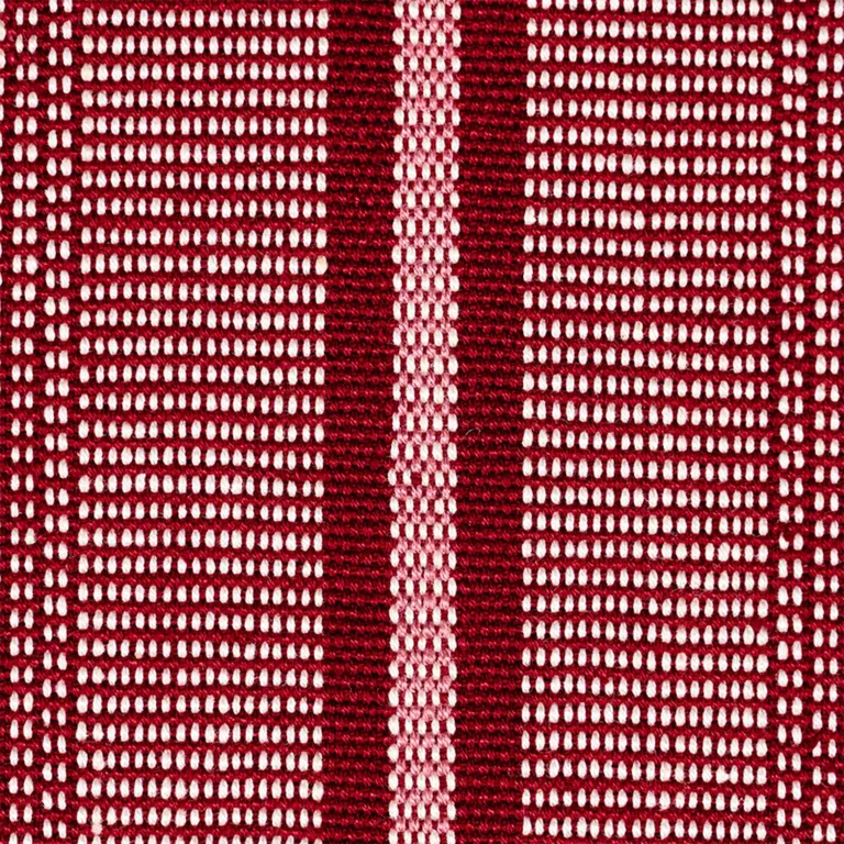 Schumacher 78850 Panan Hand Woven Stripe Claret fabric swatch