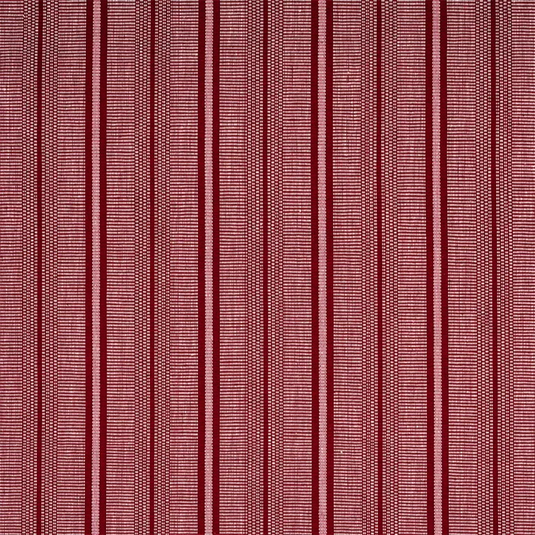 Schumacher 78850 Panan Hand Woven Stripe Claret fabric swatch