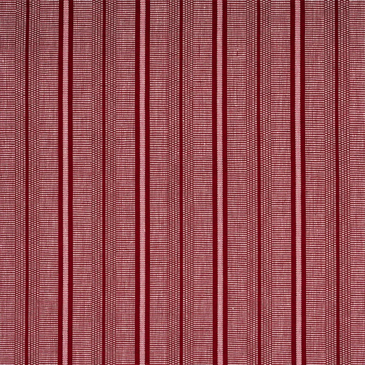 Schumacher 78850 Panan Hand Woven Stripe Claret fabric swatch