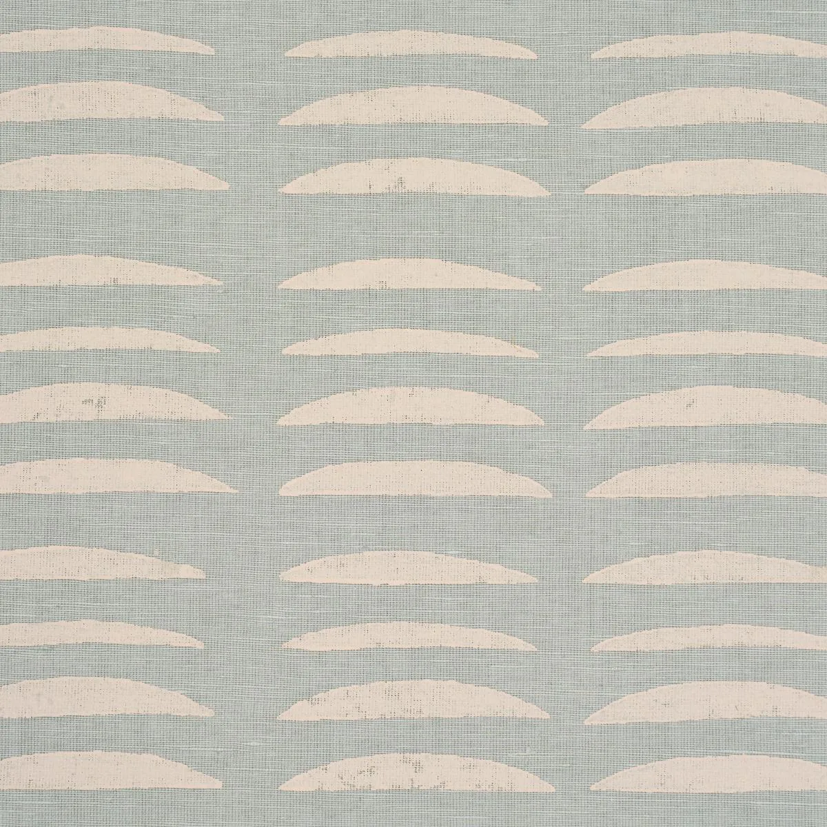 Schumacher 182470 Parable Hand Block Ice fabric swatch