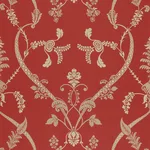 Schumacher 68622 Parc Monceau Grenadine fabric swatch