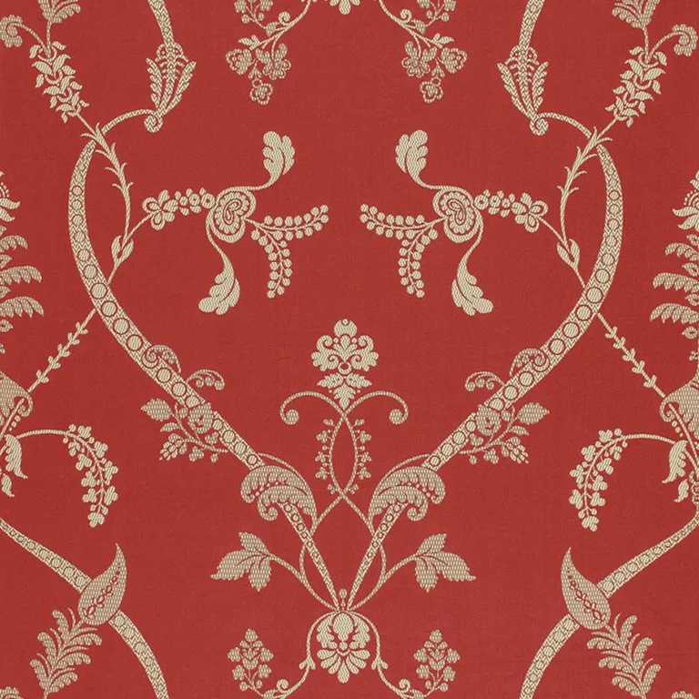 Schumacher 68622 Parc Monceau Grenadine fabric swatch