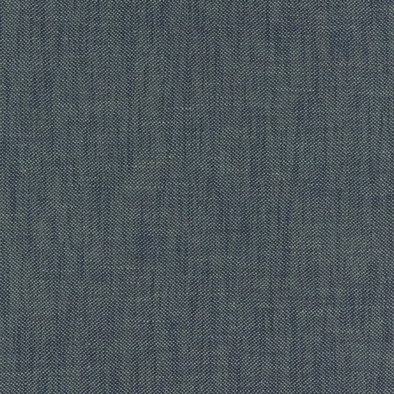 Schumacher 66720 Parker Jute Herringbone Denim fabric swatch