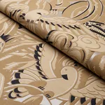 Schumacher 83180 Parrots Moderne Sandstone fabric swatch