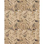 Schumacher 83180 Parrots Moderne Sandstone fabric swatch