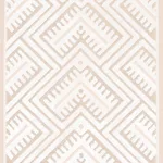 Schumacher 80651 Parvin Velvet Pearl fabric swatch