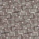 Schumacher 83820 Patchwork Cacao fabric swatch
