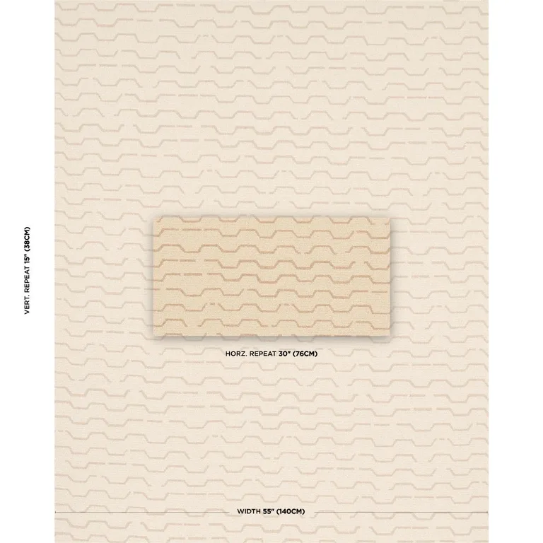 Schumacher 83931 Patek Wool Bouclé Sand fabric swatch