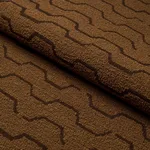 Schumacher 83930 Patek Wool Bouclé Umber fabric swatch