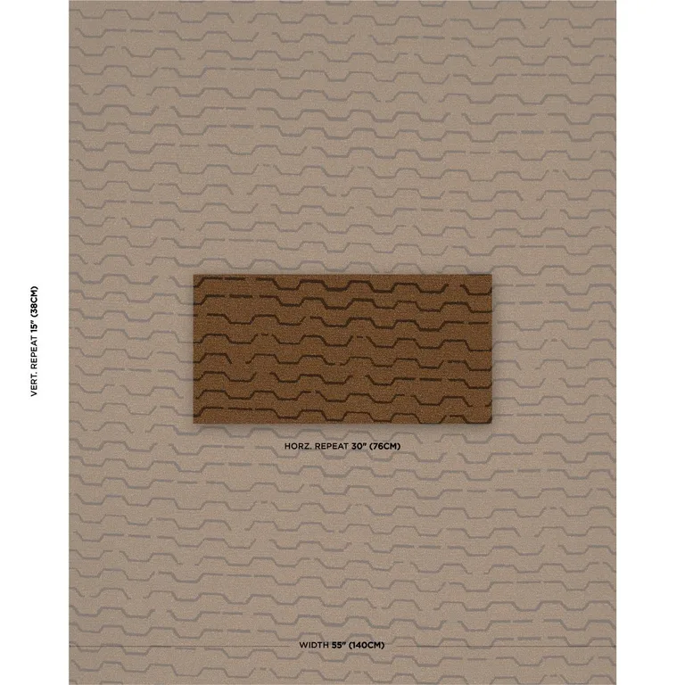 Schumacher 83930 Patek Wool Bouclé Umber fabric swatch