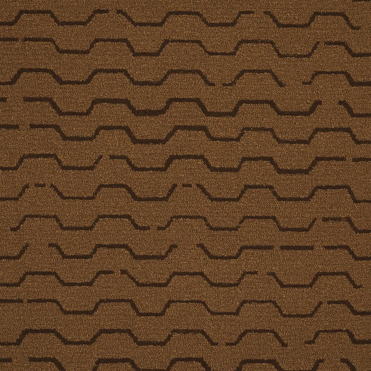Schumacher 83930 Patek Wool Bouclé Umber fabric swatch