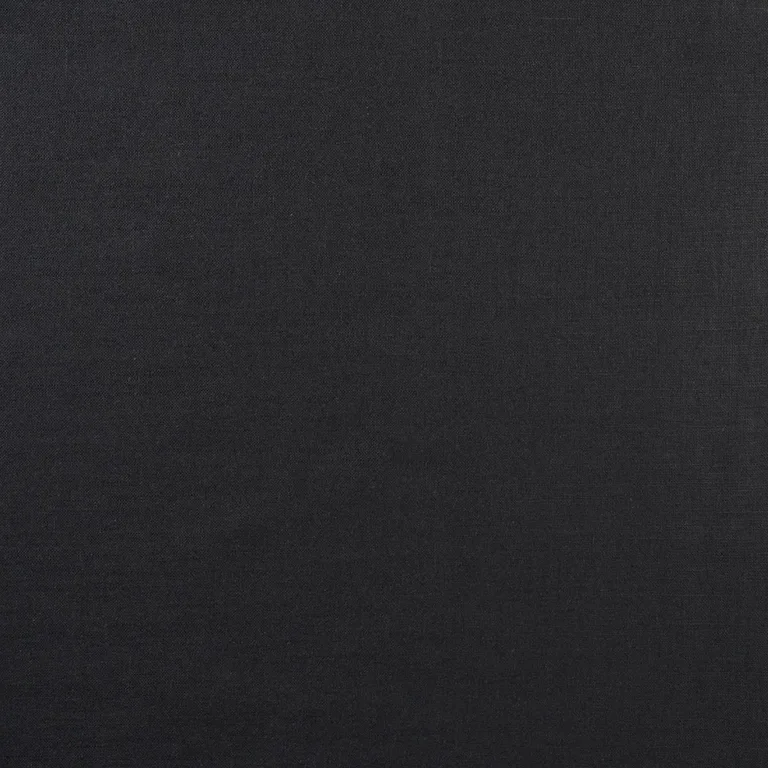 Schumacher 85275 Patent Linen Black fabric swatch
