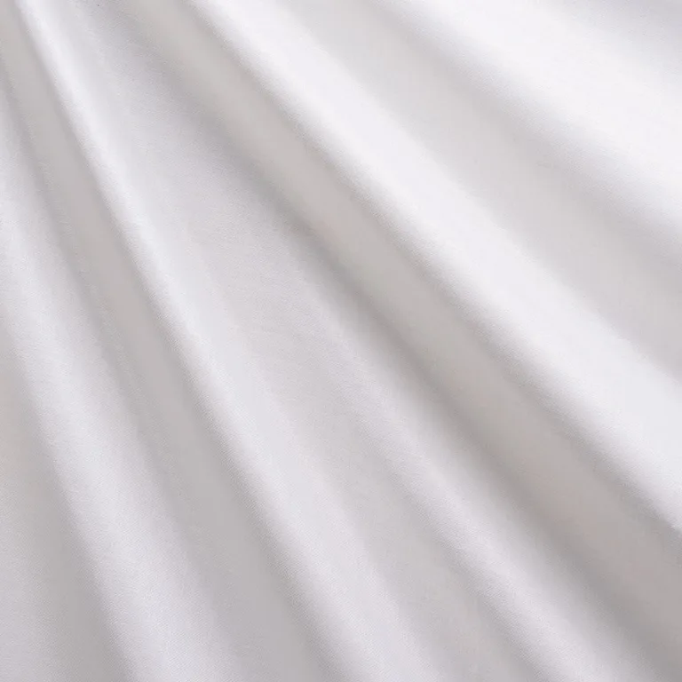 Schumacher 85270 Patent Linen White fabric swatch