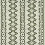 Schumacher 87000 Pathway Green fabric swatch
