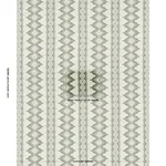 Schumacher 87000 Pathway Green fabric swatch