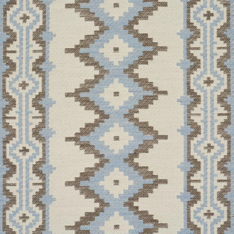 Schumacher 87002 Pathway Sky fabric swatch