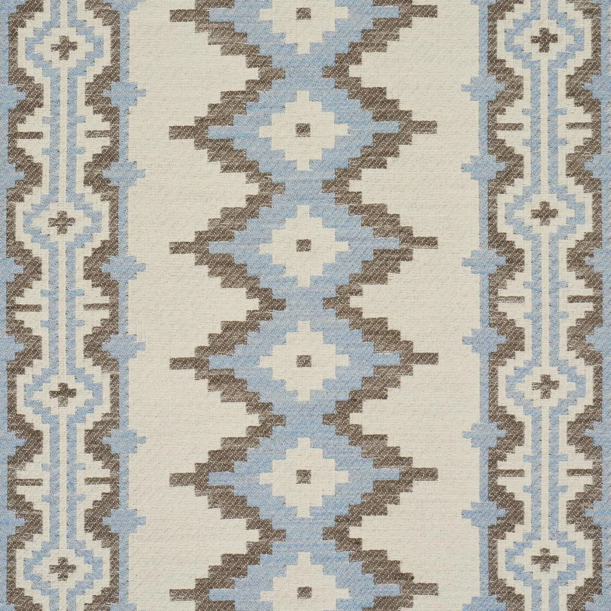 Schumacher 87002 Pathway Sky fabric swatch