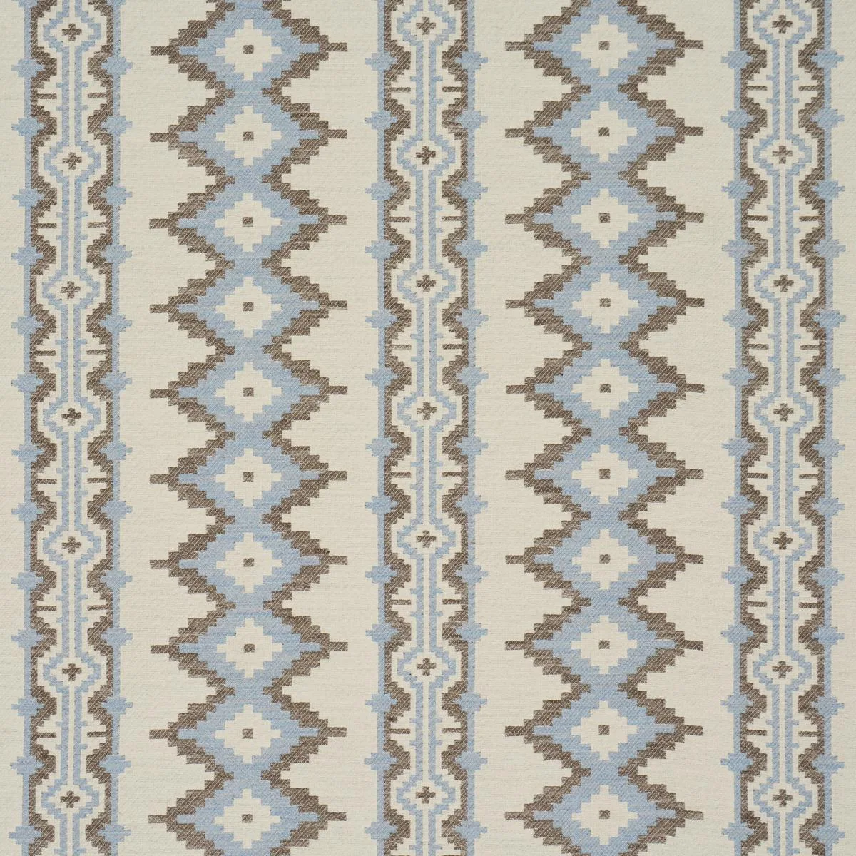 Schumacher 87002 Pathway Sky fabric swatch