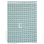 Schumacher 179301 Pattee Hand Block Print Blue fabric swatch