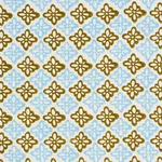 Schumacher 179302 Pattee Hand Block Print Khaki fabric swatch