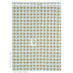 Schumacher 179302 Pattee Hand Block Print Khaki fabric swatch