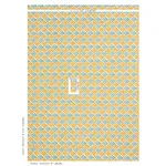 Schumacher 179303 Pattee Hand Block Print Turmeric fabric swatch