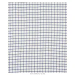 Schumacher 72075 Pauline Check Casement Blue fabric swatch