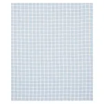Schumacher 72074 Pauline Check Casement Chambray fabric swatch