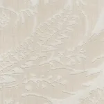 Schumacher 73981 Pavia Silk Velvet Platinum fabric swatch