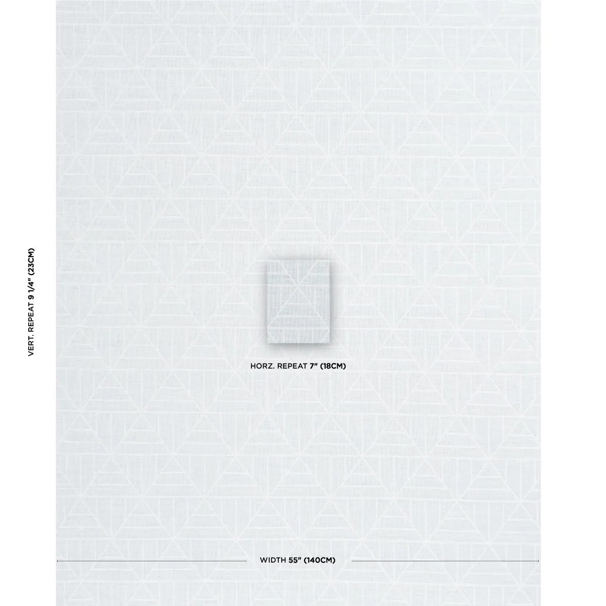 Schumacher 83482 Payne Arctic fabric swatch