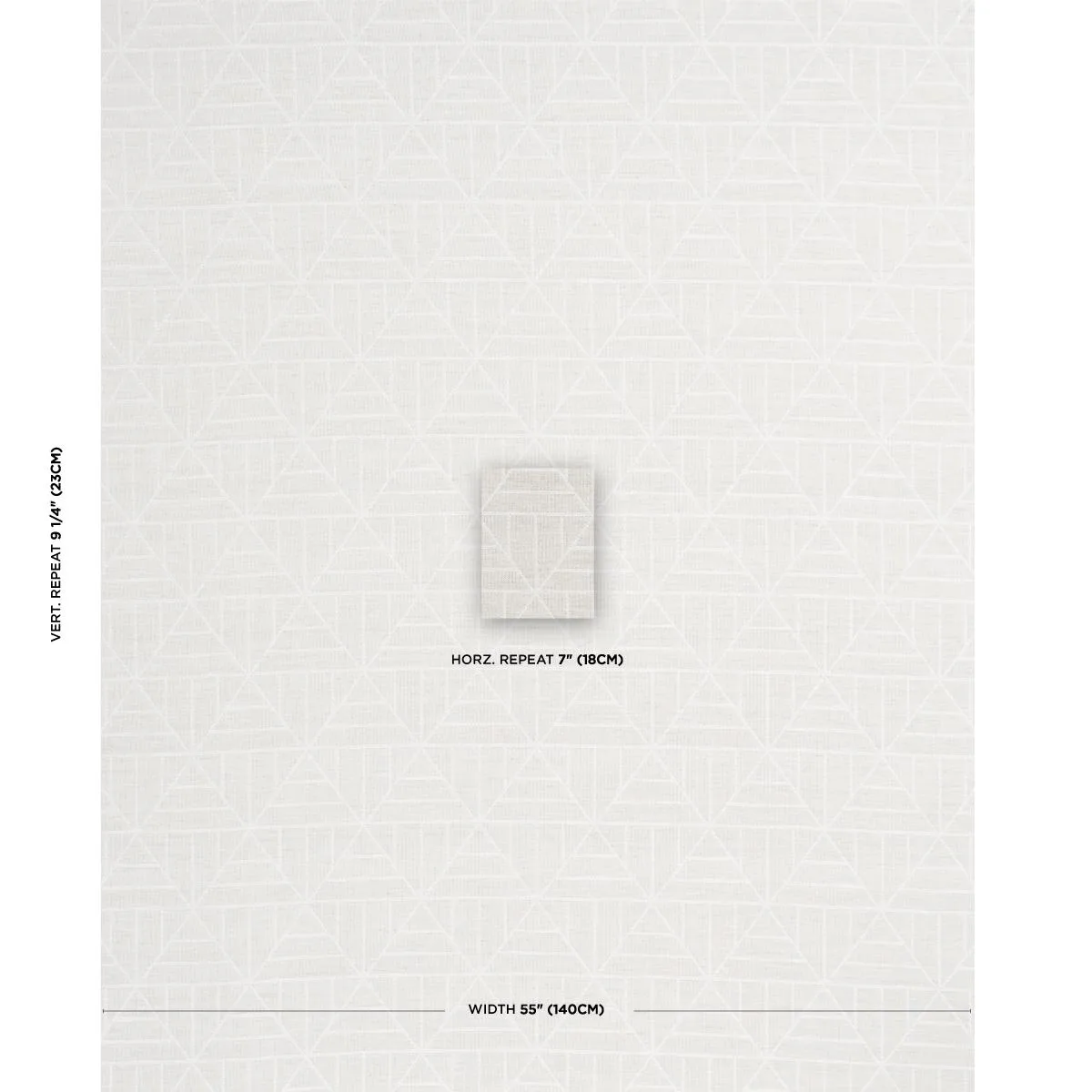 Schumacher 83481 Payne Flax fabric swatch