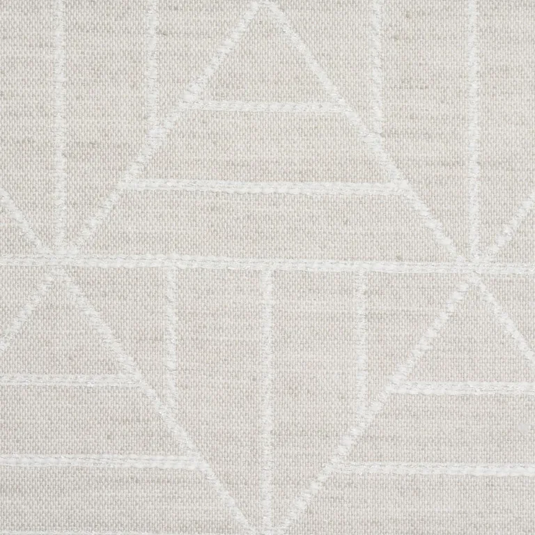 Schumacher 83481 Payne Flax fabric swatch