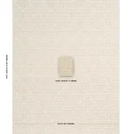 Schumacher 83480 Payne Jute fabric swatch