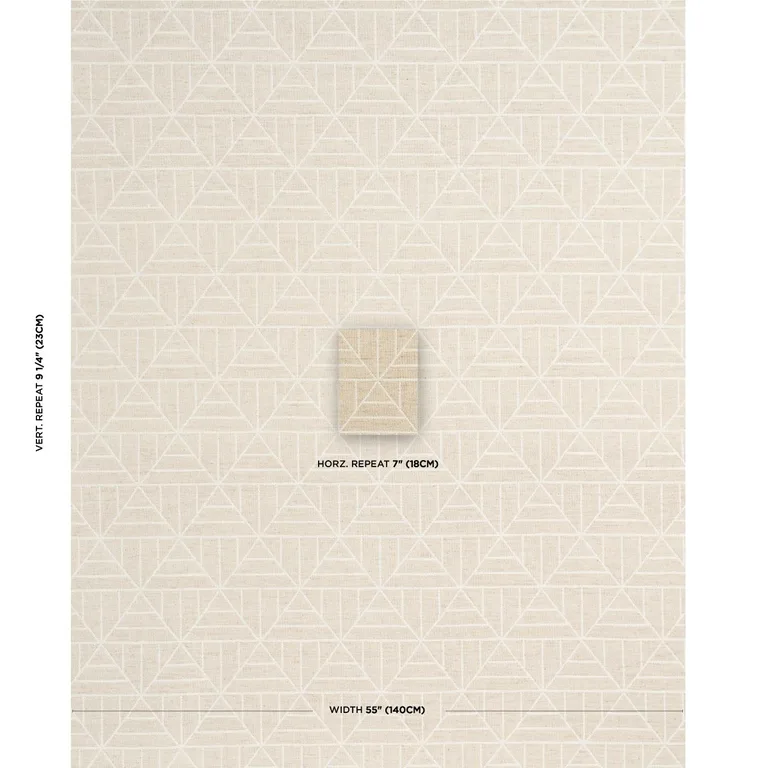 Schumacher 83480 Payne Jute fabric swatch