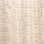 Schumacher 86051 Payton Linen Sheer Grid Natural fabric swatch