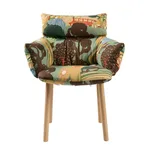 Schumacher 173061 Pearl River Jade fabric swatch