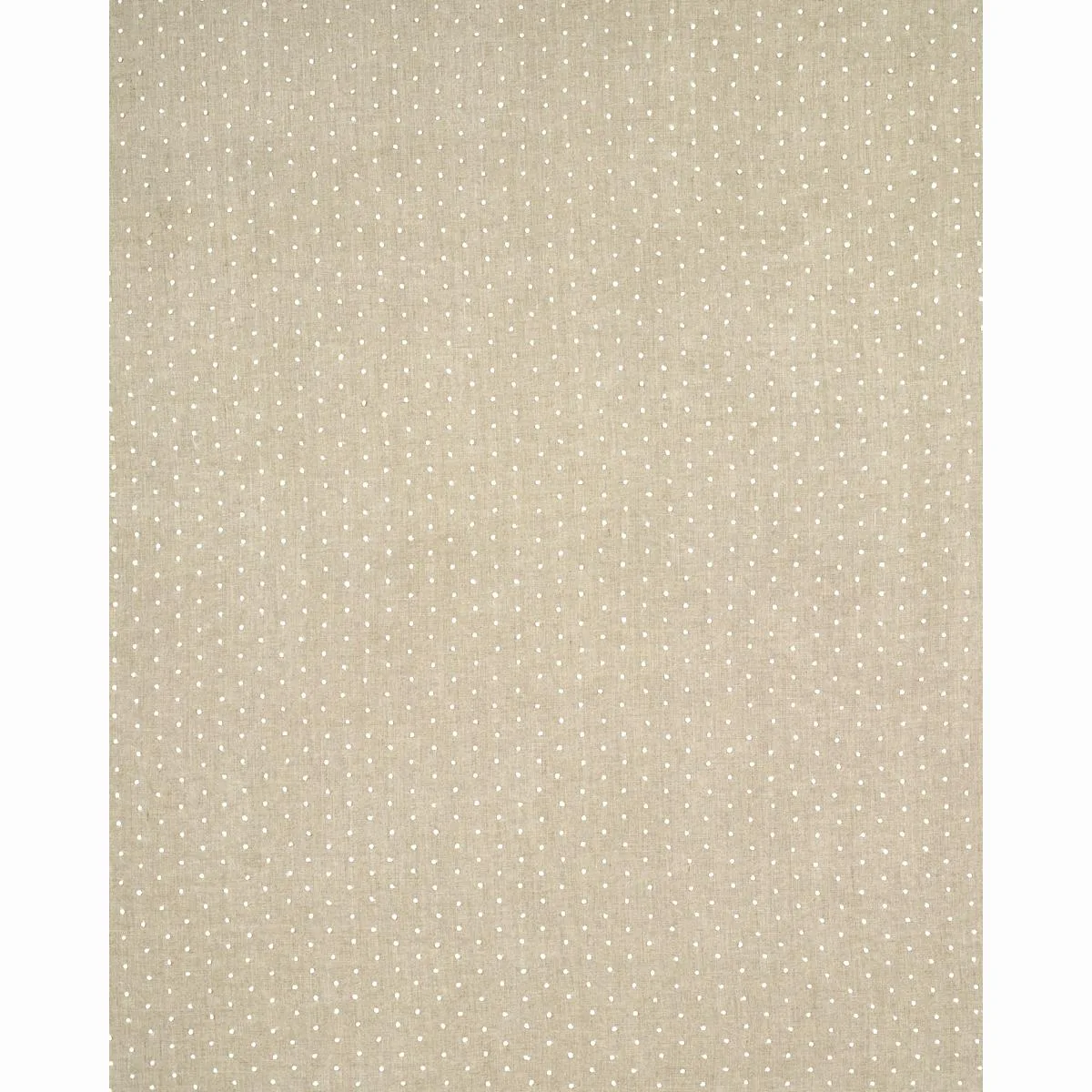 Schumacher 67980 Pebble Embroidery Linen fabric swatch