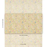 Schumacher 182431 Peggy Paisley Lemonade fabric swatch